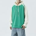 thumbnail image 3 of Men's Long-Sleeved Hoodies Fashionable Casual And Loose In Three Styles, 3 of 12