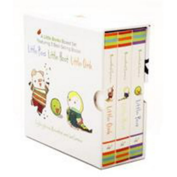 Little Books Boxed Set: Little Pea, Little Hoot, Little Oink: (Baby Board Books, Nursery Rhymes, Children's Book Sets, Nursery Books) (Hardcover)