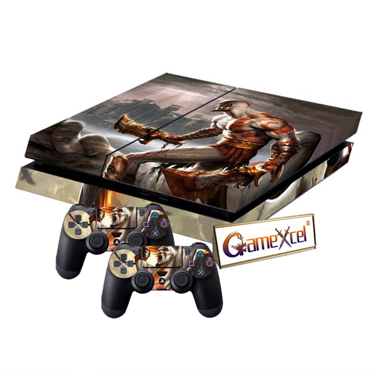 Xbox Series S Slim X Console Controllers Vinyl Skins Decal Kratos God of War