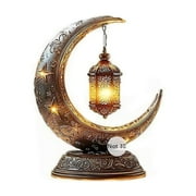 Replio 2025 Eid Table Top Decorations Muslim Arabic Eid Table Centerpieces 2D Acrylic Moon Tabletop Decorations For Festival Party Home Art Craf Gifts