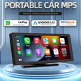 thumbnail image 1 of Pantalla PortáTil Bluetooth De 10,26 Pulgadas Para Coche, NavegacióN GPS, Reproductor MP5 InaláMbrico Carplay Android Auto, Grabadora De ConduccióN, 1 of 5