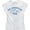White, variant on On Mountain Time - Vintage Summer Vacation Women's T-Shirt