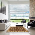 thumbnail image 6 of Ahgly Company Indoor Rectangle Abstract Orange Gold Oriental Area Rugs, 7' x 9', 6 of 6