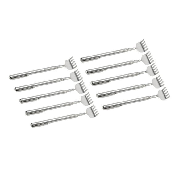 Back Scratcher,10pcs Back Scratcher Extendable Back Scratcher Telescoping Back Scratcher Metal High-Precision Functionality