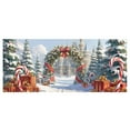 thumbnail image 5 of SIfdSeng Get it Fast Large Garage Door Banner Outdoor for Holiday Season Front Porch Yard Festive Party Welcome Sign, 5 of 5