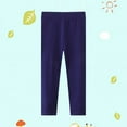 thumbnail image 2 of Aayomet Girl Leggings Little Girls Leggings- Cotton Stretch Soft Tight Dance Pants (Dark Purple,F), 2 of 3