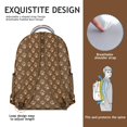 thumbnail image 5 of Paw Prints Backpack for School,Cute School Bag,Schoolbag with Adjustable Shoulder Straps & Padded Back,15.3"x11"x7.1".﻿, 5 of 6