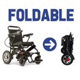 thumbnail image 3 of SHAWK-Folding Lightweight Electric Wheelchairs 286 lbs Max Load-500W-13 Miles, 3 of 5