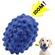 thumbnail image 1 of Pelota de goma para perros, juguetes chirriantes para mascotas, pelota de rugby para perros, pelotas de látex chirriantes para perros, juguetes para el entrenamiento dental, 1 of 4