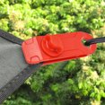 thumbnail image 1 of 10 Uds. Clip de lona para tienda de campaña, hebilla de Clip para toldo, abrazaderas para lona de cuerda de viento (rojo), 1 of 7