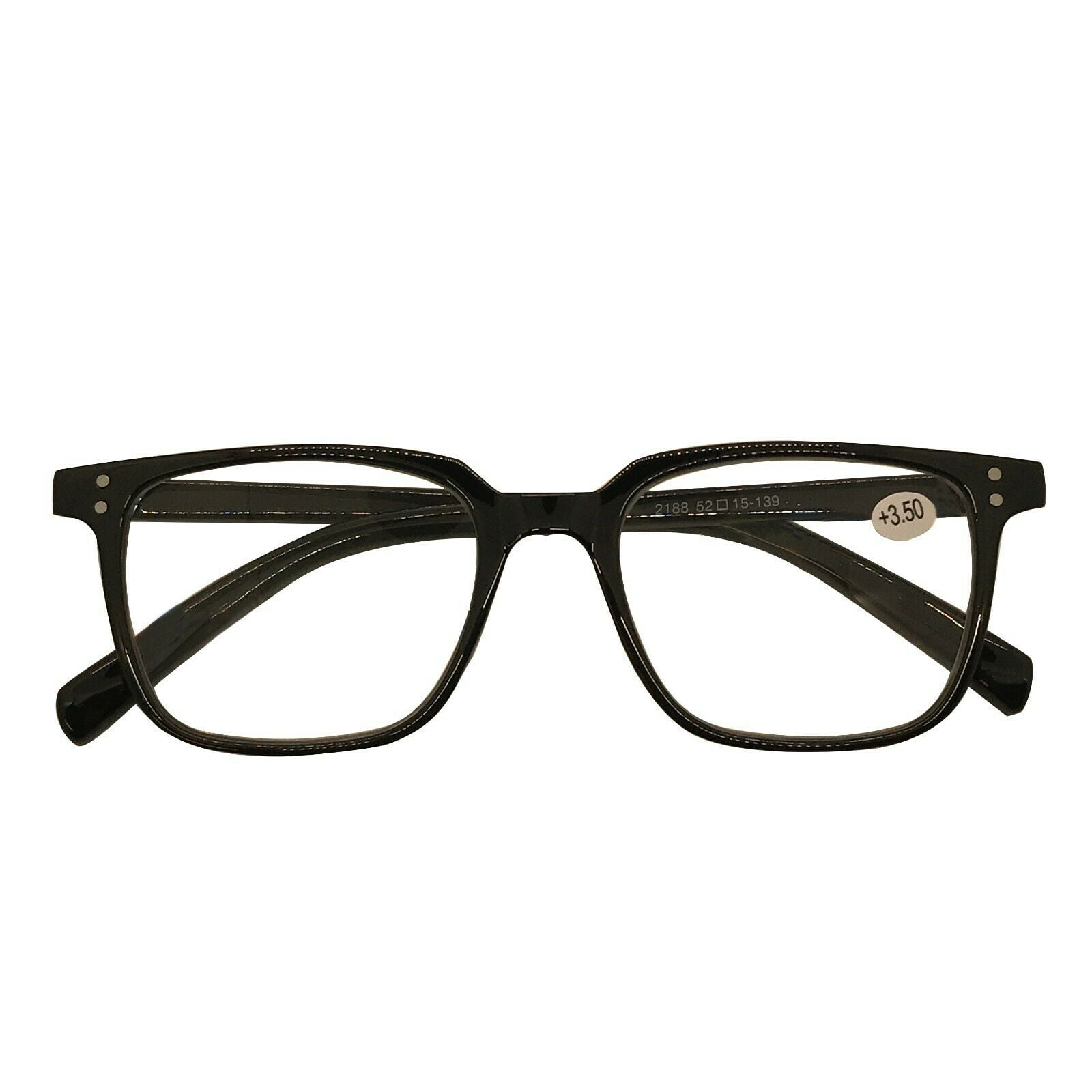 1 Pack Mens Womens Unisex Oval Frame Reading Glasses Blue Light Blocking Readers +4.00