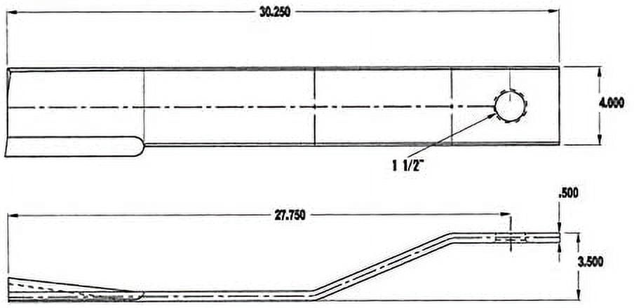 Rancher Supply Rotary Cutter Blade Pair 6' & 7'