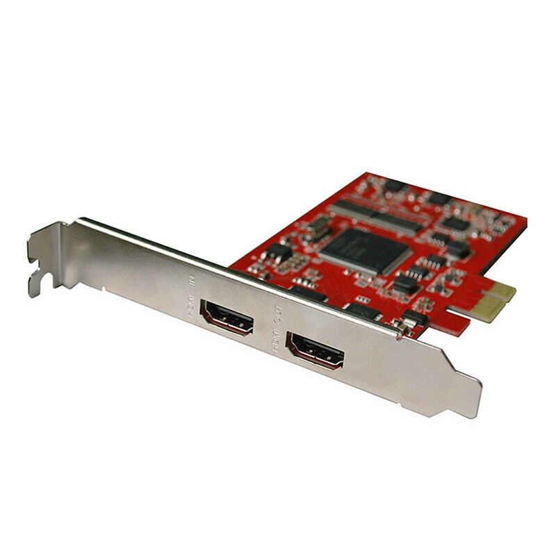 HDMI Video Capture Card PCI-E Grabber 1080P Video Sources Game OBS LRCUS - Walmart.com - Walmart.com