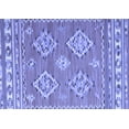 thumbnail image 1 of Ahgly Company Indoor Rectangle Persian Blue Traditional Area Rugs, 6' x 9', 1 of 4