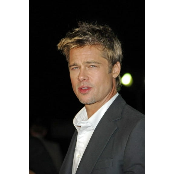 Brad Pitt At Arrivals For Babel Premiere, Mann'S Village Theatre In Westwood, Los Angeles, Ca, November 05, 2006. Photo By Michael GermanaEverett Collection Celebrity (8 x 10)