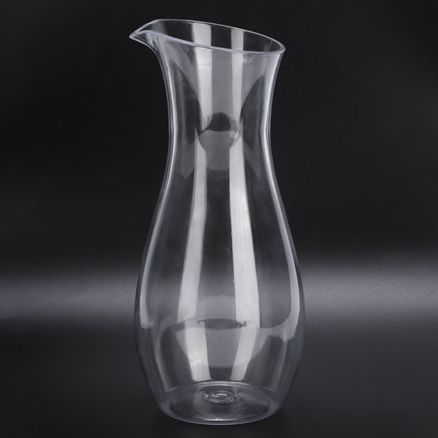 Acrylic Transparent Juice Bottle, Wine Beverage Container Kettle Carafe Plastic Juice Pitcher for Homemade Juice Cold Tea or for Milk Bottles Reusable Drinking Bottles