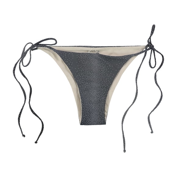 Parte inferior de bikini Tavik Jax Side Tie Swim Mix N Match para mujer negro grande