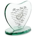 thumbnail image 2 of Marriage Takes Three Heart Shaped Black Letter 7 x 7.5 Glass Table Top Sign Plaque, 2 of 3