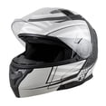 thumbnail image 4 of Zamp H776C01L Racing Helmet FL-4 ECE22.05 / DOT - Matte Gray Graphic - Large, 4 of 7