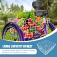 thumbnail image 6 of MOPHOTO Adult Tricycles 3 Wheel 7 Speed Trikes, 26 inch with Big Basket for Shopping, Picnics Exercise Men's Women's Seniors's Cruiser Bike, 6 of 8