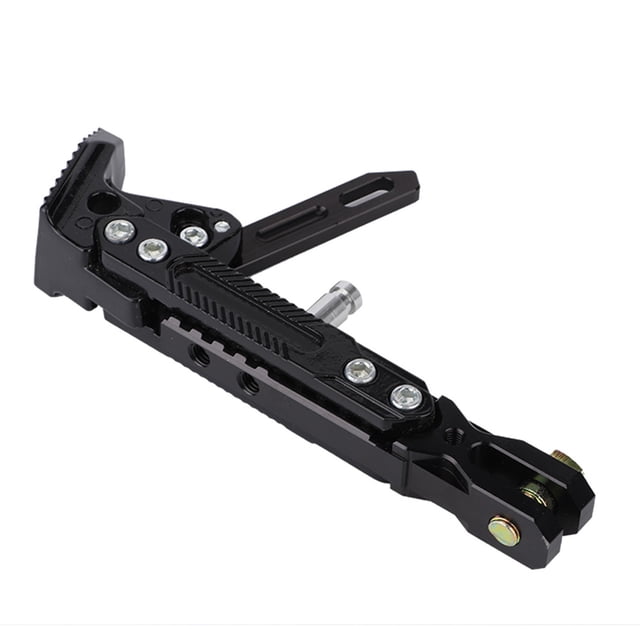 Pata de cabra ajustable para motocicleta, soporte de trípode universal de aleación de aluminio para motocicleta, pata de cabra para motocicleta diseñada a medida