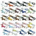 thumbnail image 5 of Cute Dachshund Leather Keychain Playful Sausage Dog Keychain Delicate Keyrings Charm for Bag and Key Decoration, 5 of 11