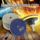 thumbnail image 2 of 11Pcs 3inch Wet Diamond Polishing Pads Set 50 to 3000 Grit Hook and Loop Backing Sanding for Concre, 2 of 5