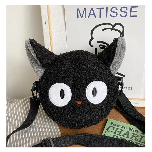 Japanese Style Kawaii Bag Women Cartoon Plush Shoulder Bag for Women New Crossbody Bag Small Phone Purse Bolsa Feminina
