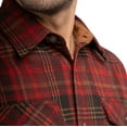 thumbnail image 2 of Jachs Men's Flannel Shirt - Color Red - Size XL, 2 of 5