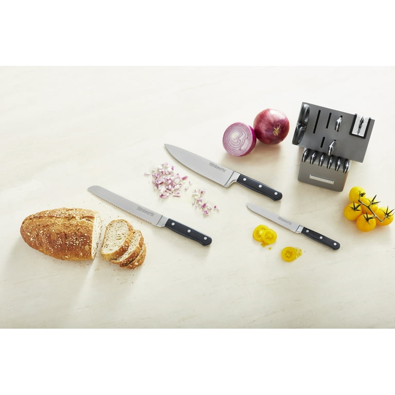 Victorinox Swiss Classic 3.2 inch 3 Piece Paring Knife Set with Peeler Black