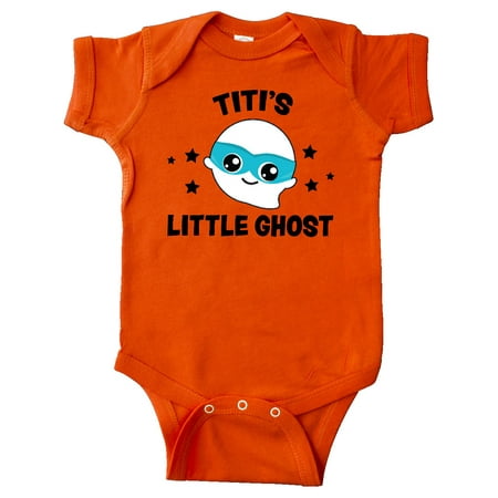 

Inktastic Cute Titi s Little Ghost with Stars Gift Baby Boy or Baby Girl Bodysuit
