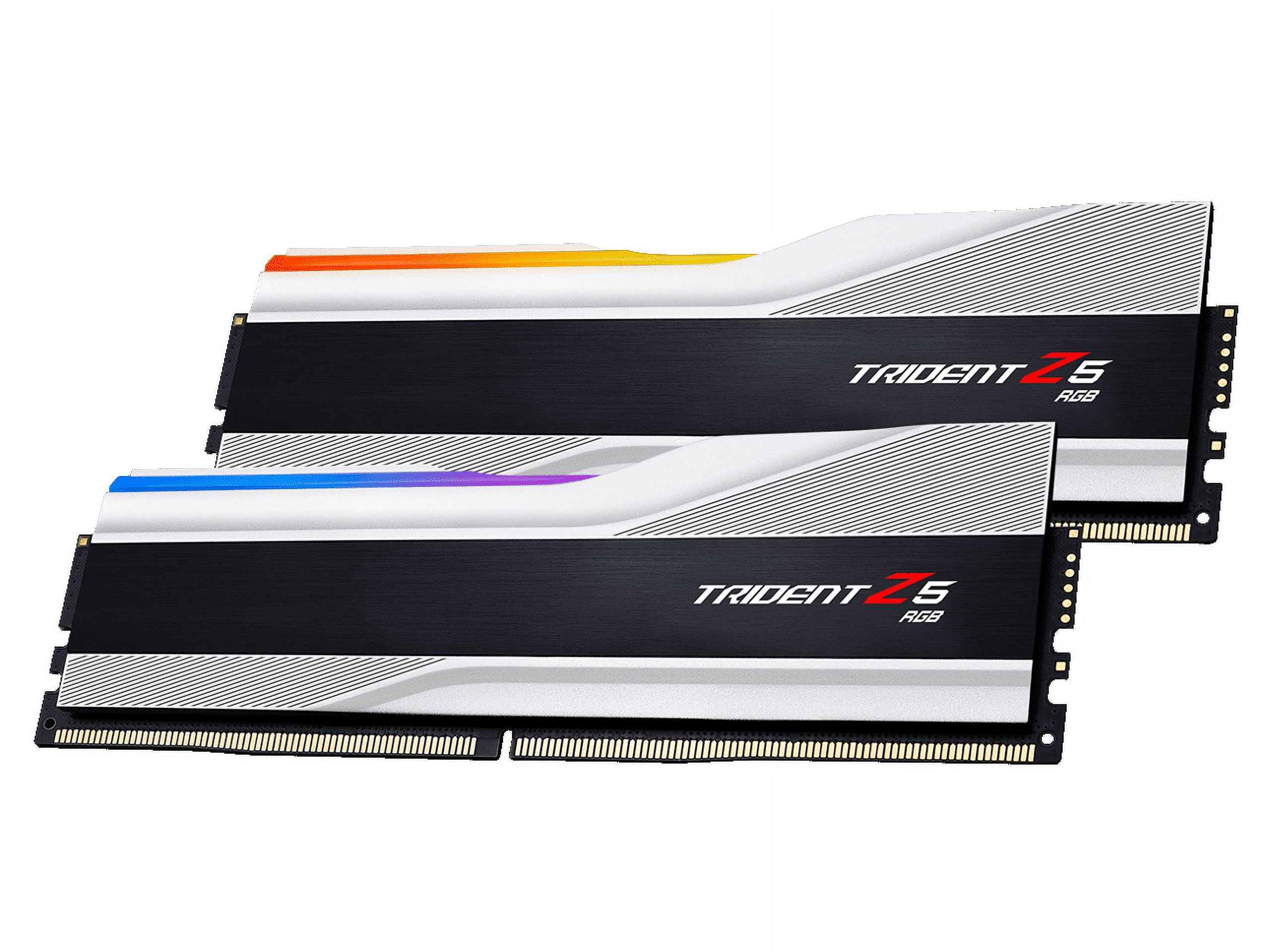 G.SKILL Trident Z5 RGB DDR5 6000 32GB×2 G.SKILL Trident Z5 Neo RGB Series DDR5 RAM (AMD Expo & Intel XMP