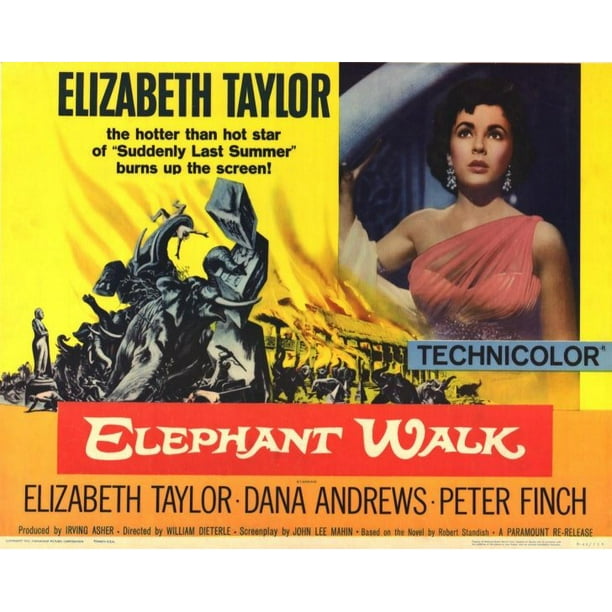 Elephant Walk - movie POSTER (Style A) (11" x 14") (1960) - Walmart.com
