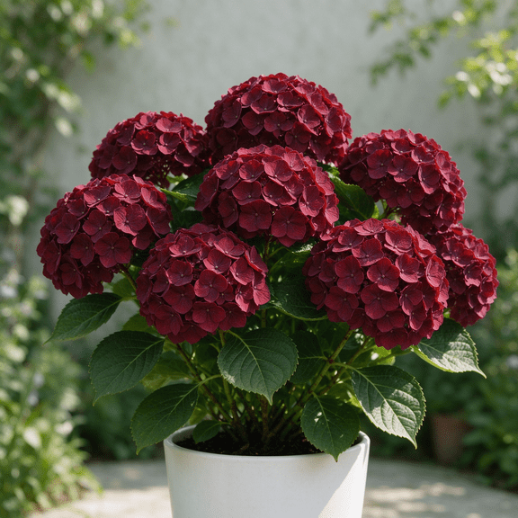 Hydrangea Shrub, Shade Plant for Gardens-Low Maintenance-Ideal for Beds Borders, Plant Pots & Planters