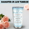 thumbnail image 4 of Daughter In Law Gifts, Gifts For Daughter In Law Tumbler 20oz, Daughter In Law Gifts From Mother In Law, Daughter In Law Birthday Gifts, Future Daughter In Law Gifts, Daughter-in-law Gifts, 4 of 6