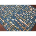 thumbnail image 2 of amer prl220576 perla 22 blue hand-tufted rug 5'x7'6",, 2 of 5