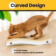 Conlun Cat Scratcher Cardboard with Premium Scratch Textures Design, Durable, Reversible