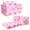 Pink Bow, variant on Beavtaens Toddler Sofa, 2-in-1 Dinosaur Flip Open Toddler Couch, with Side Pocket, for Ages 18 Months+