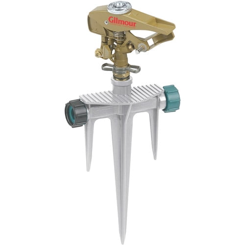 Gilmour 167MMS Metal Pulsating Sprinkler Head On Zinc Spike by Gilmour