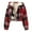 01 Red, variant on Tops for Women Trendy Flannel Shirt Jacket,Sherpa Lined Full Zip Fall Winter Plaid Shacket Jacket with Pocket