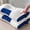 Blue and White, variant on 2 Pack Ergonomic Cervical Pillow, Contoured Neck Support Pillow Core for Pain Relief & Sleep(Blue and white)