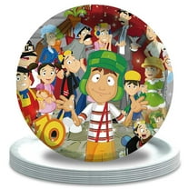 El Chavo Birthday Decorations Plates Party Supplies Tableware Disposable Dinnerware