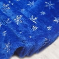 thumbnail image 3 of Falda de felpa azul Atiming de 90 cm con lentejuelas, 3 of 7
