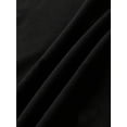 thumbnail image 4 of Women's "Queen" Crown Graphic Tee - Casual Black with Blue & White Design, Stretchy Cotton, Short Sleeve, Round Neck - Machine Washable, Ideal for All Seasons, 4 of 7