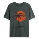 thumbnail image 1 of Hombres Casual Moda Cuello Redondo Jersey Estampado Camiseta Manga Corta Tops Pompotops  oipoqjl33222, 1 of 3