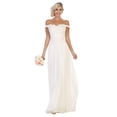 thumbnail image 1 of Off Shoulder Bridesmaids Dress, 1 of 1