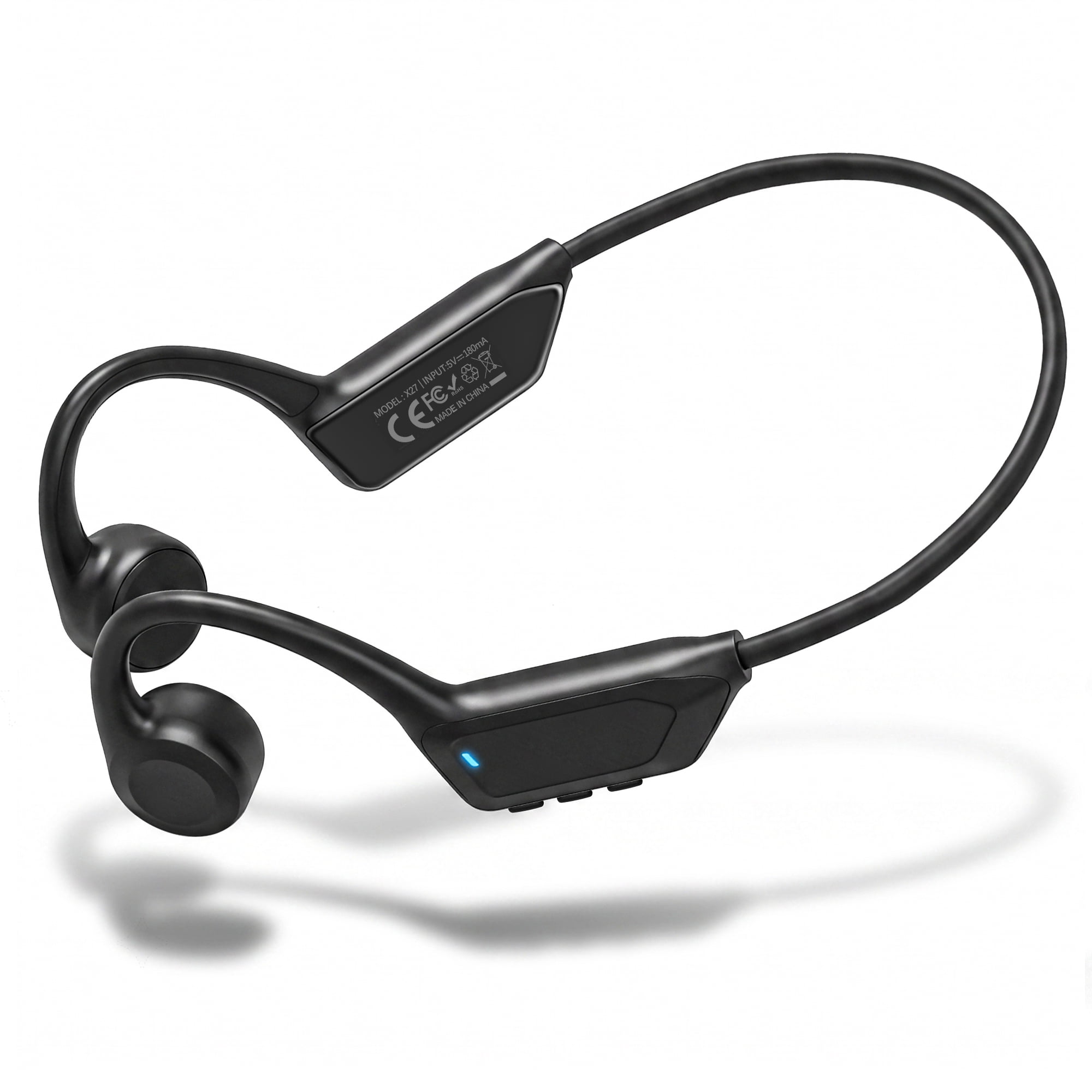 Lanbertent Bone Conduction Headphones, Bluetooth 6.0 Sports Open Ear Headphones, 10H Playtime, IPX5 Waterproof Running Headphones for Gym, Outdoor