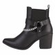thumbnail image 2 of Botin Para Mujer CASTALIA 002-40 Negro con Detalle de Cadena, 2 of 3