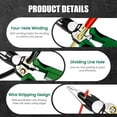 thumbnail image 4 of 2026 New 8 in 1 Wire Stripper with Voltage Tester, Upgrade Heavy Duty Wire Stripper Pliers, Multi-function Electric Wire Stripping Tool Electrical Pliers for Cutting and Splitting (A：1 pc), 4 of 6