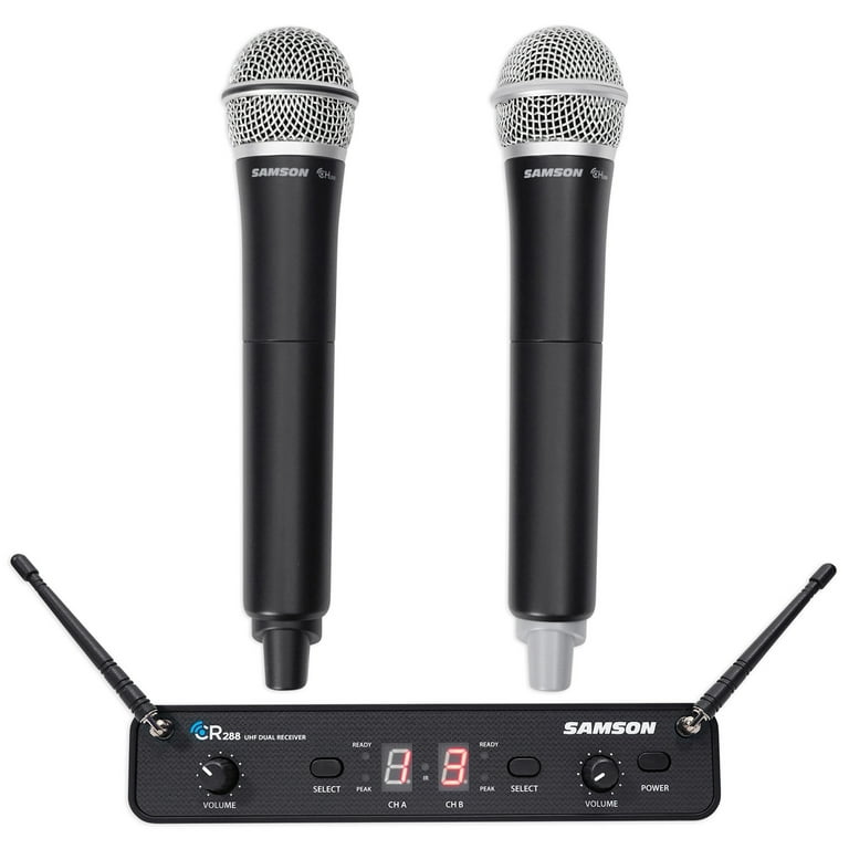 Samson wireless mic and cheap speaker
